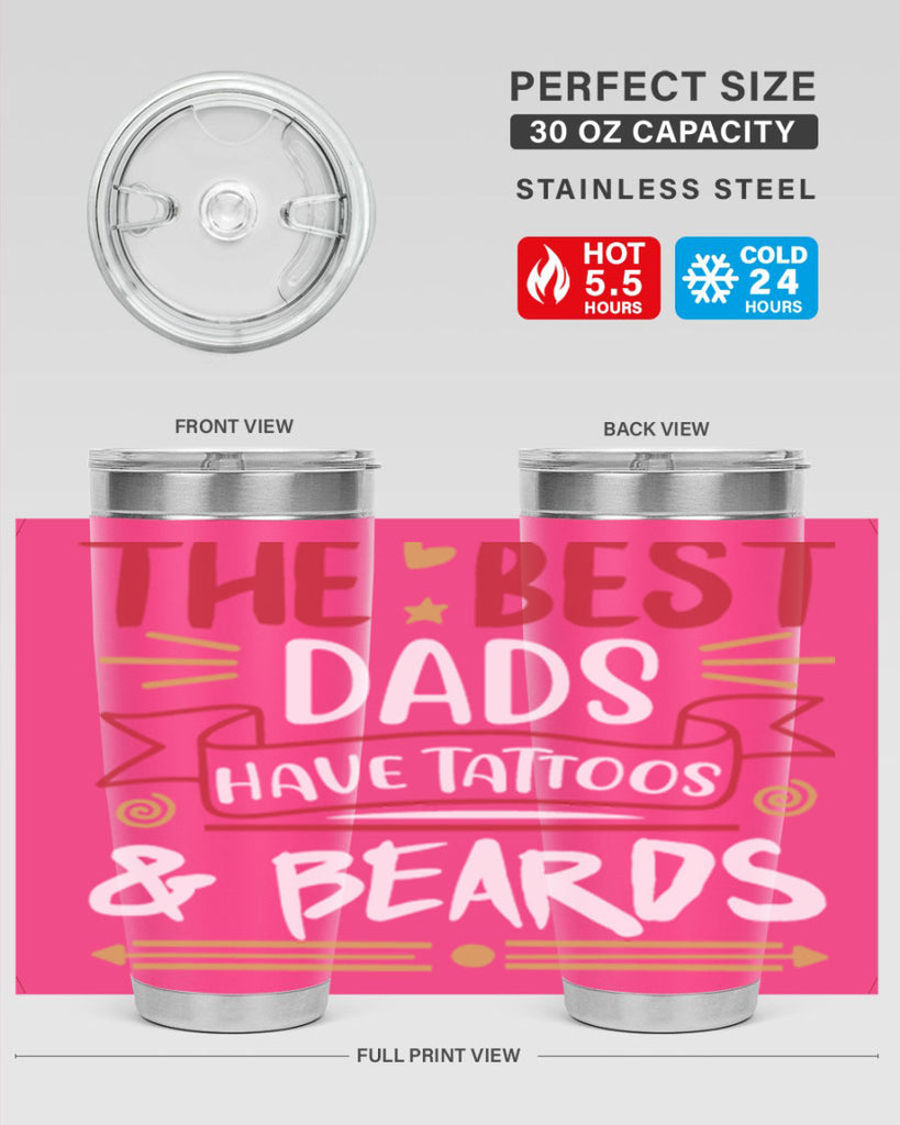 the best dads have tattoos beards 3#- fathers day- Tumbler