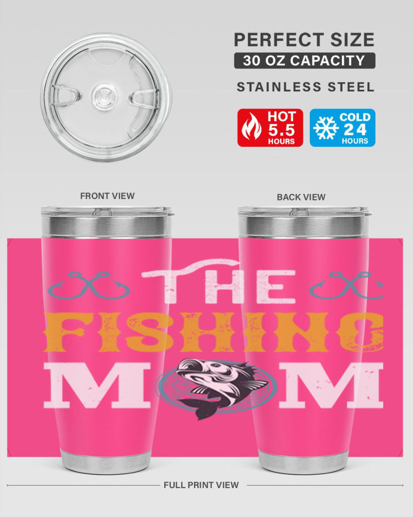 the fishing mom 24#- fishing- Tumbler