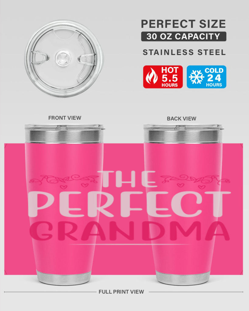 the perfect grandma 49#- mom- Tumbler