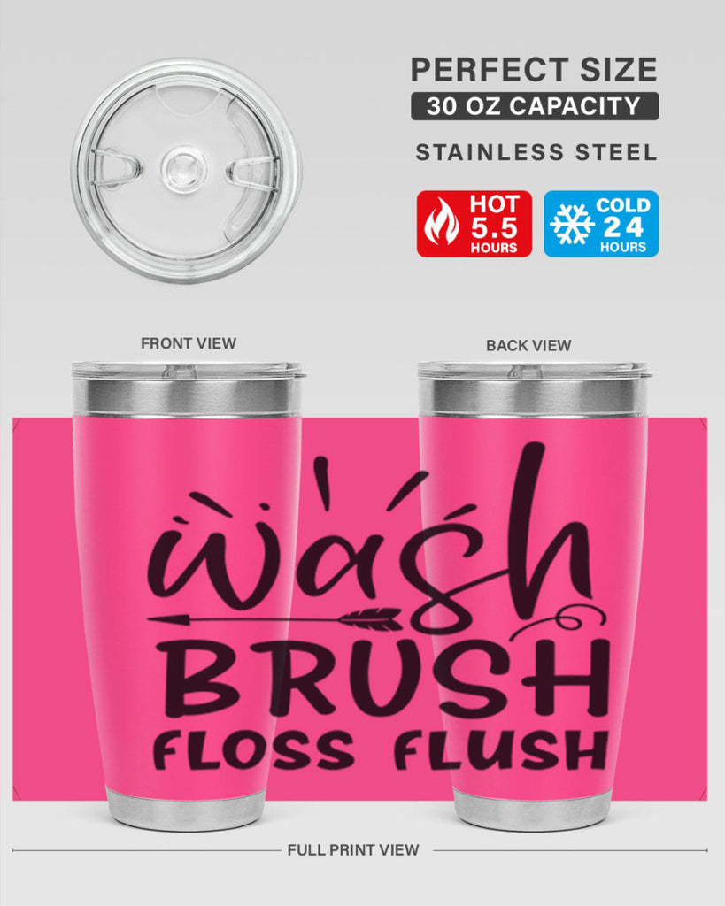 wash brush floss flush 73#- kitchen- Tumbler