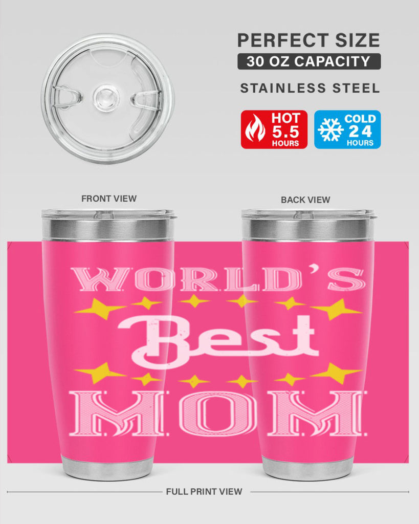 world’s best mom 14#- mom- Tumbler