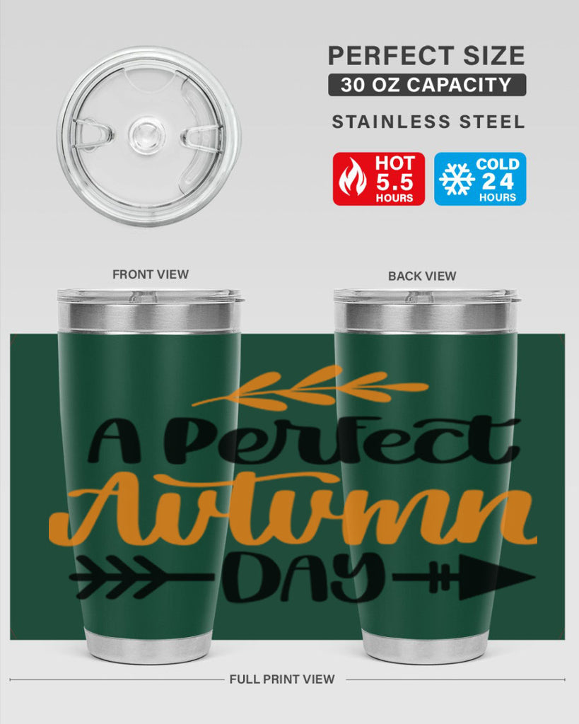 A Perfect Autumn Day 470#- fall- Tumbler