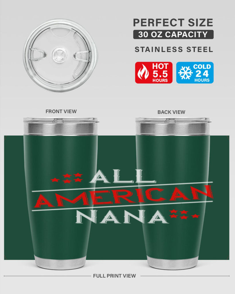 ALL american nana 110#- grandma - nana- Tumbler