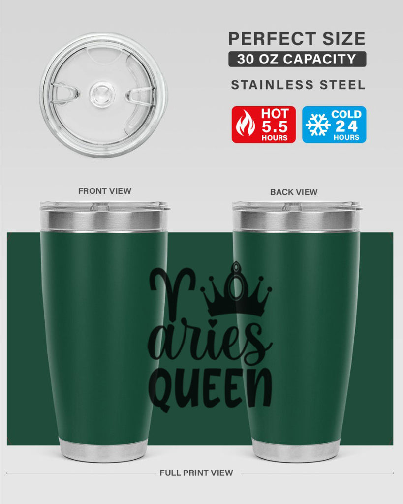 Aries queen 118#- zodiac- Tumbler