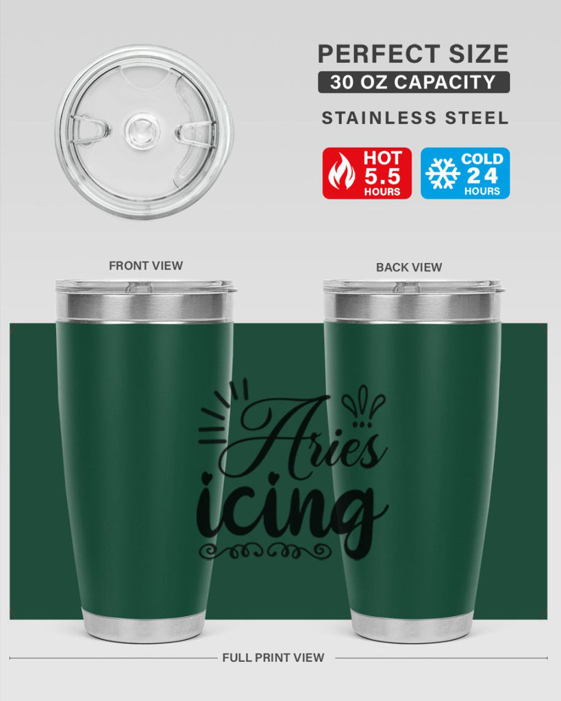 Ariesicing 105#- zodiac- Tumbler