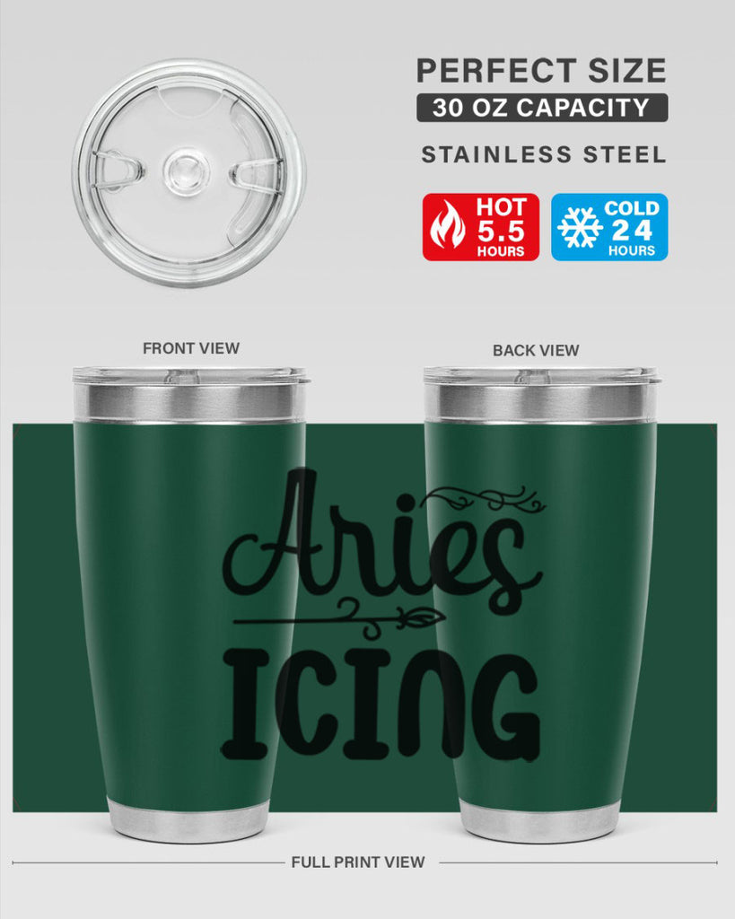 Ariesicing 106#- zodiac- Tumbler