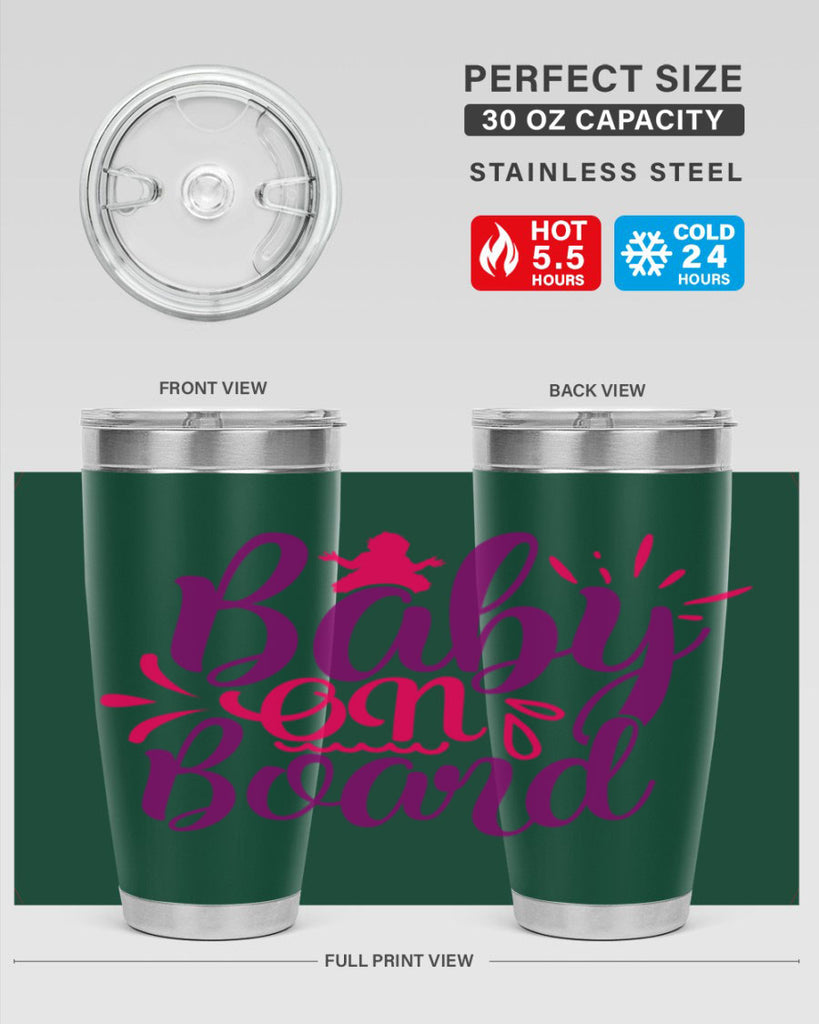Baby On Board Style 289#- baby- tumbler