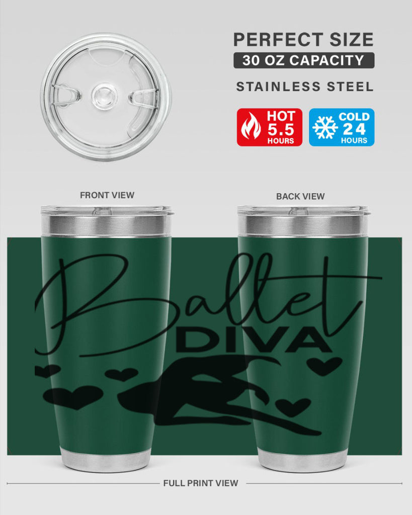 Ballet Diva 5#- ballet- Tumbler