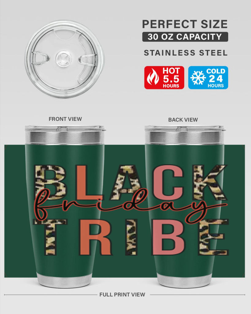 Black friday tribe 46#- fall- Tumbler