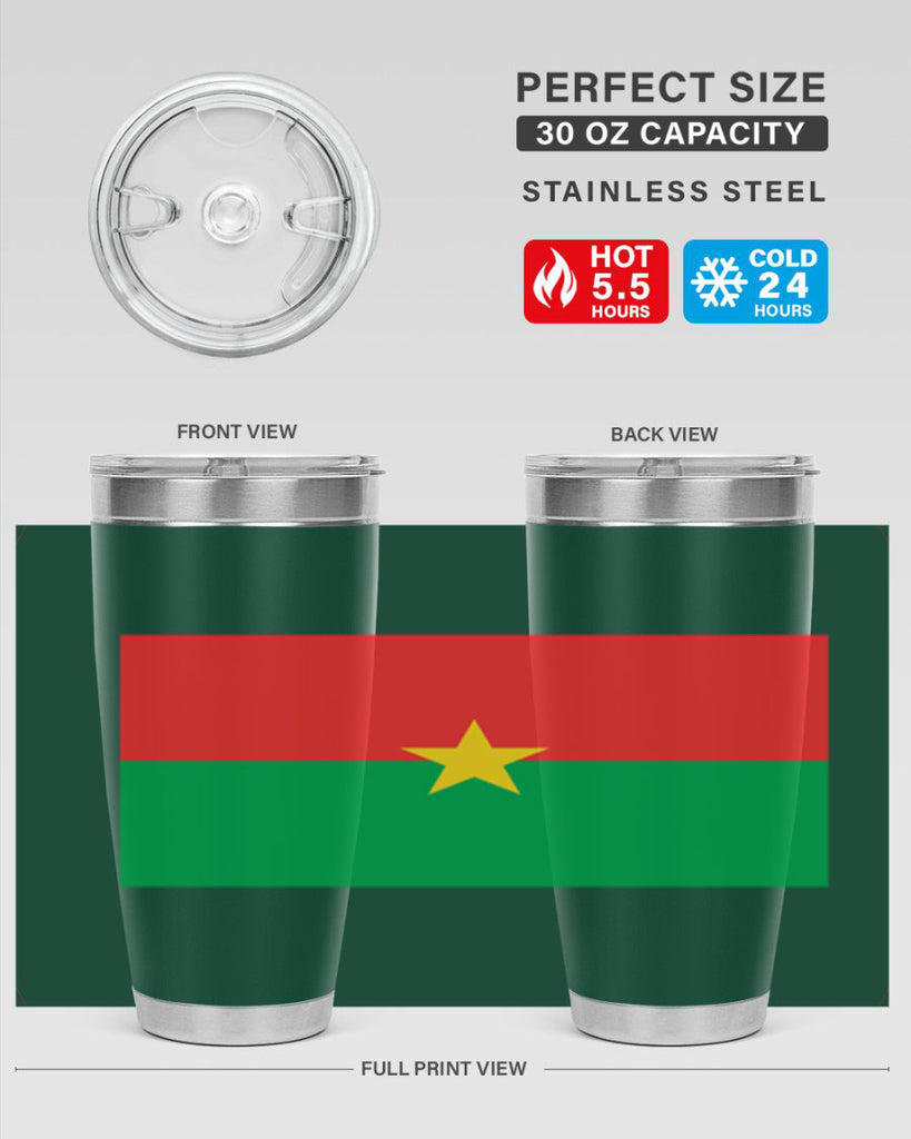 Burkina Faso 171#- world flags- Tumbler