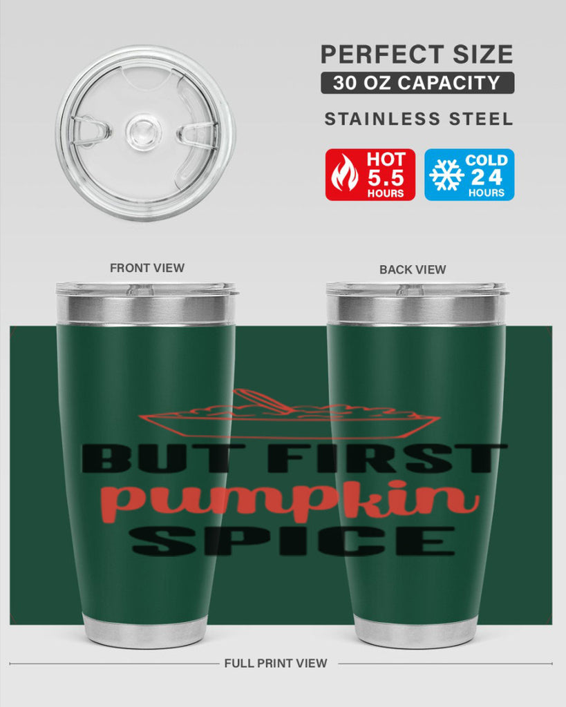 But first pumpkin spice 55#- fall- Tumbler