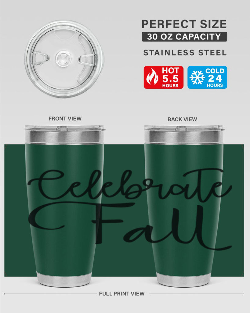 Celebrate Fall 60#- fall- Tumbler
