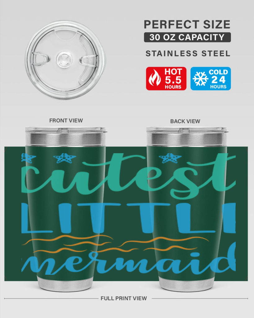 Cutest Little Mermaid Design 97#- mermaid- Tumbler