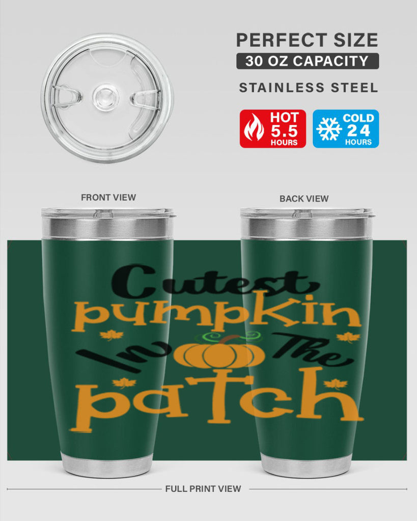 Cutestpumpkininthepatch 66#- fall- Tumbler