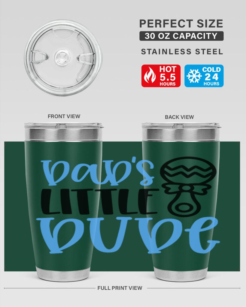 Dads Little Dude Style 102#- baby- tumbler