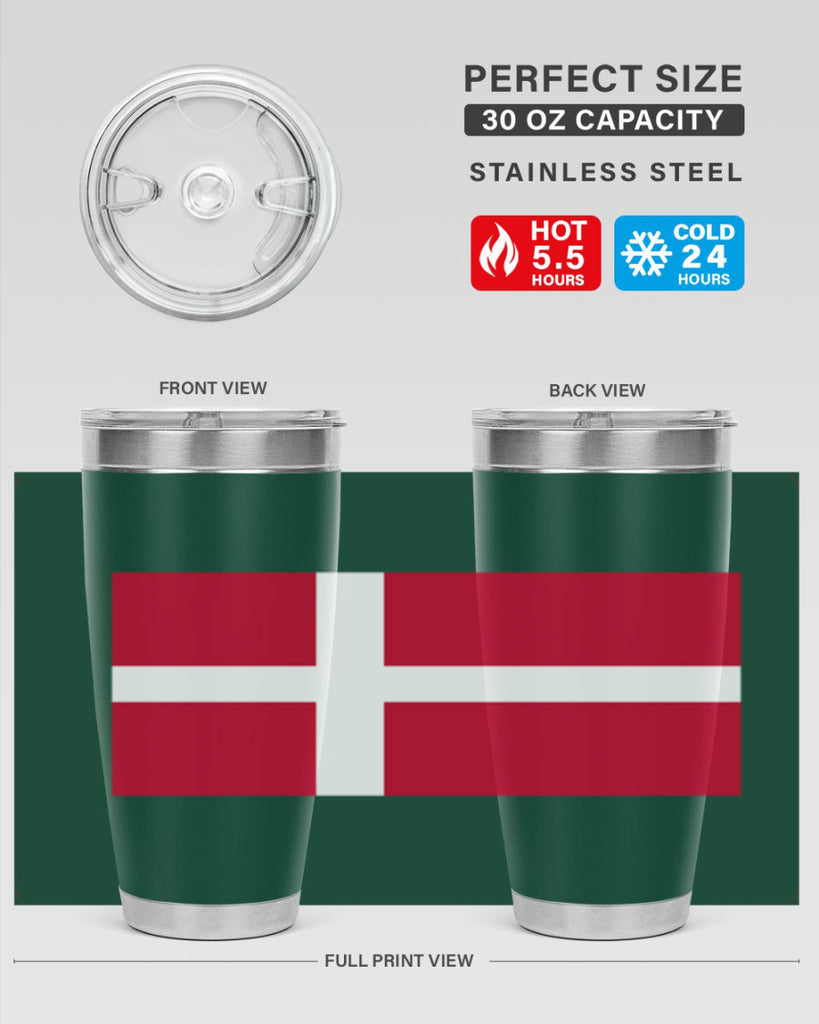 Denmark 151#- world flags- Tumbler