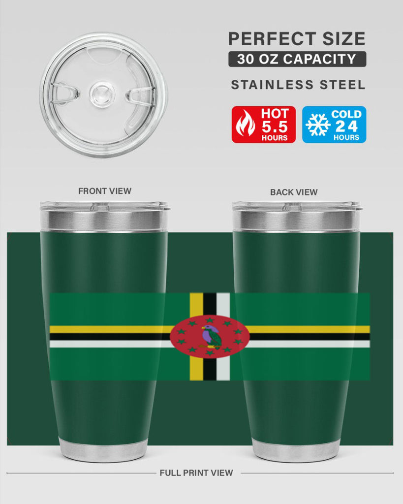 Dominica 149#- world flags- Tumbler