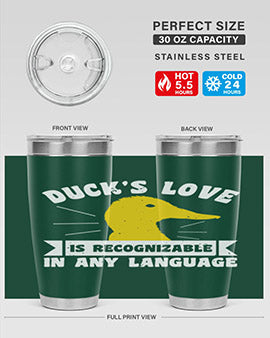 Ducks love Style 49#- duck- Tumbler