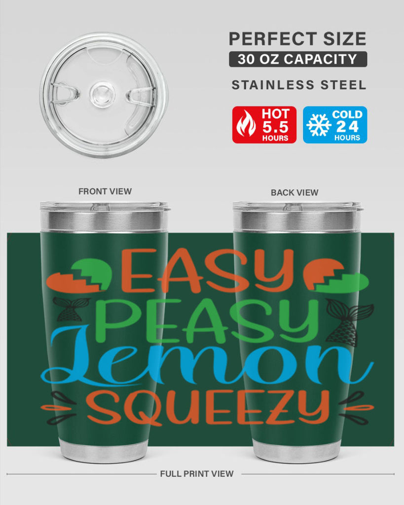 Easy Peasy Lemon Squeezy 158#- mermaid- Tumbler