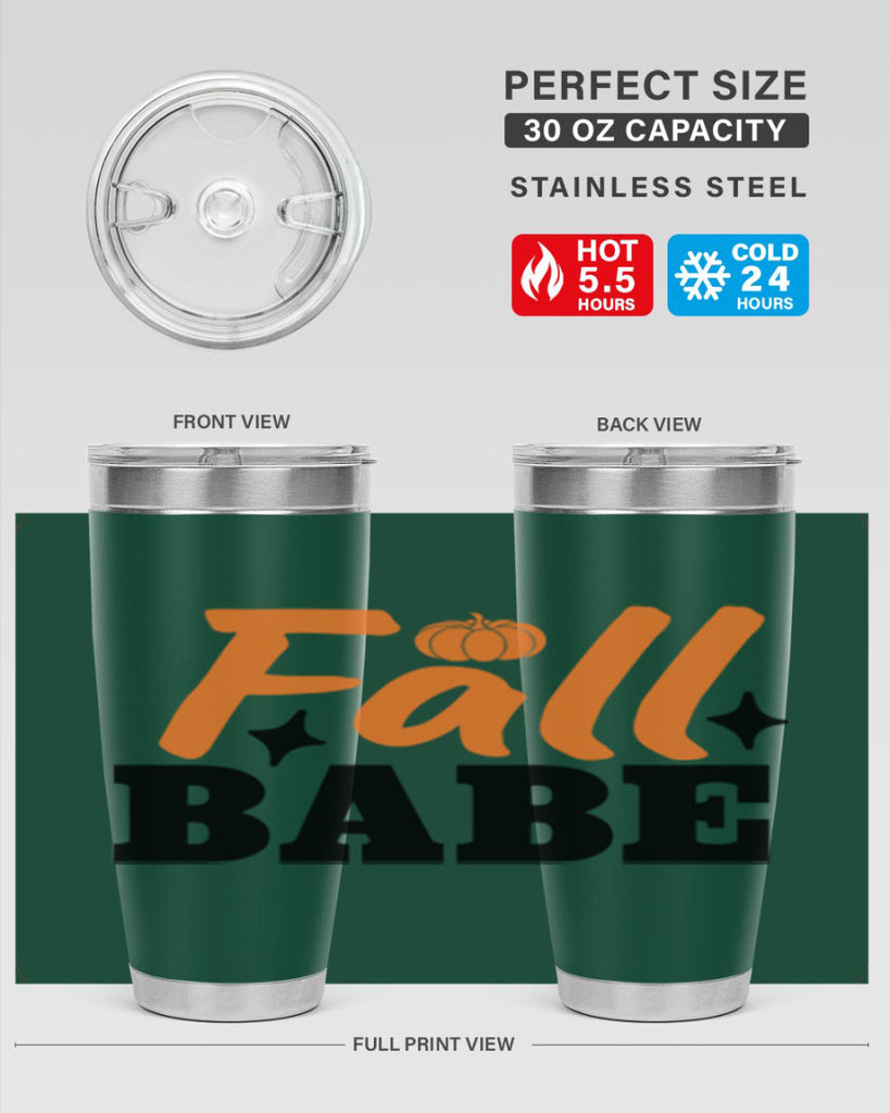 Fall Babe 89#- fall- Tumbler
