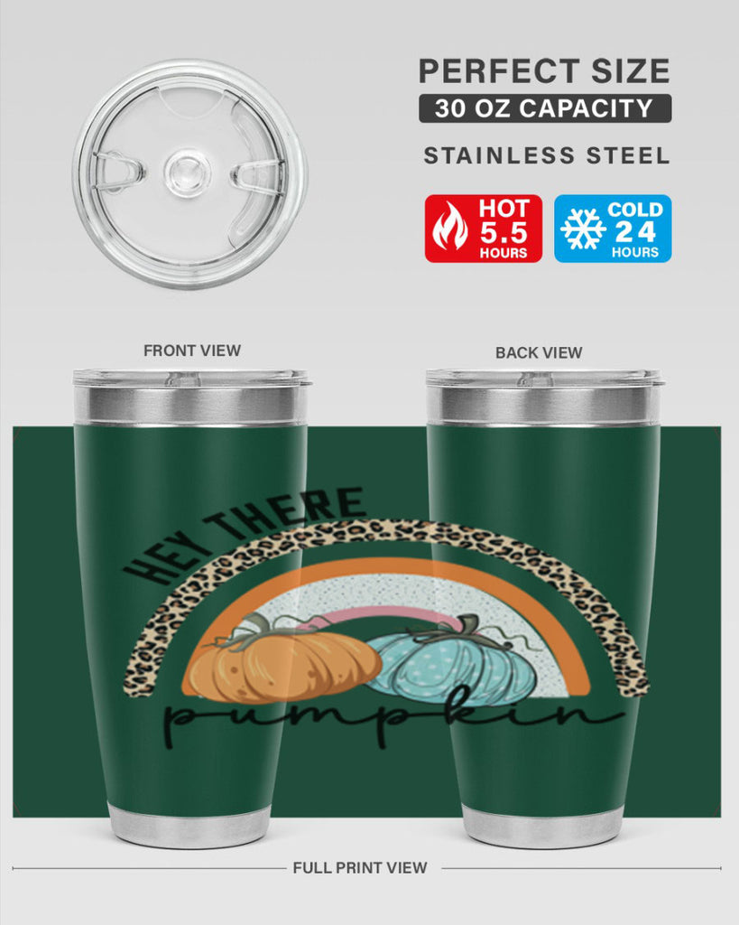 Fall Hey There Pumpkin 103#- fall- Tumbler