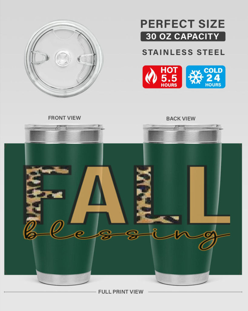 Fall blessing 90#- fall- Tumbler