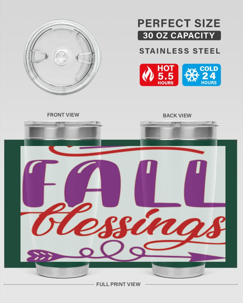 FallBlessingsdesign 146#- fall- Tumbler