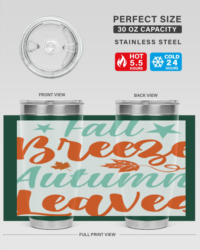 FallBreezeAutumnLeaves 147#- fall- Tumbler