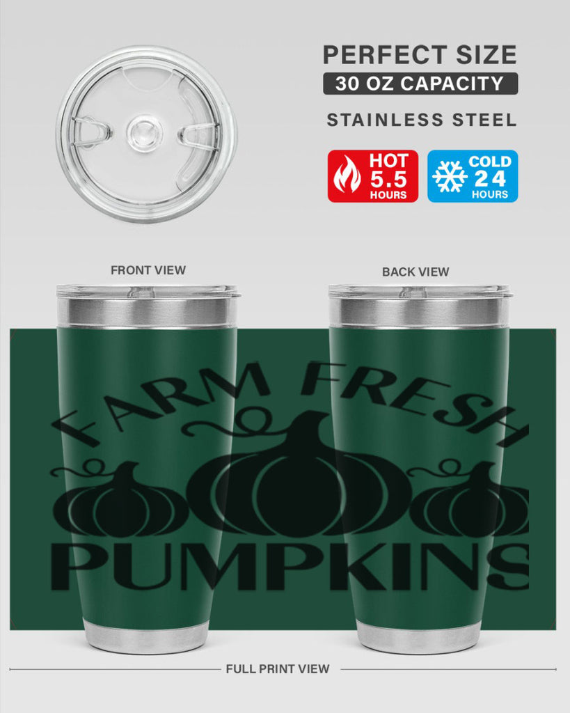 Farm Fresh Pumpkins 176#- fall- Tumbler