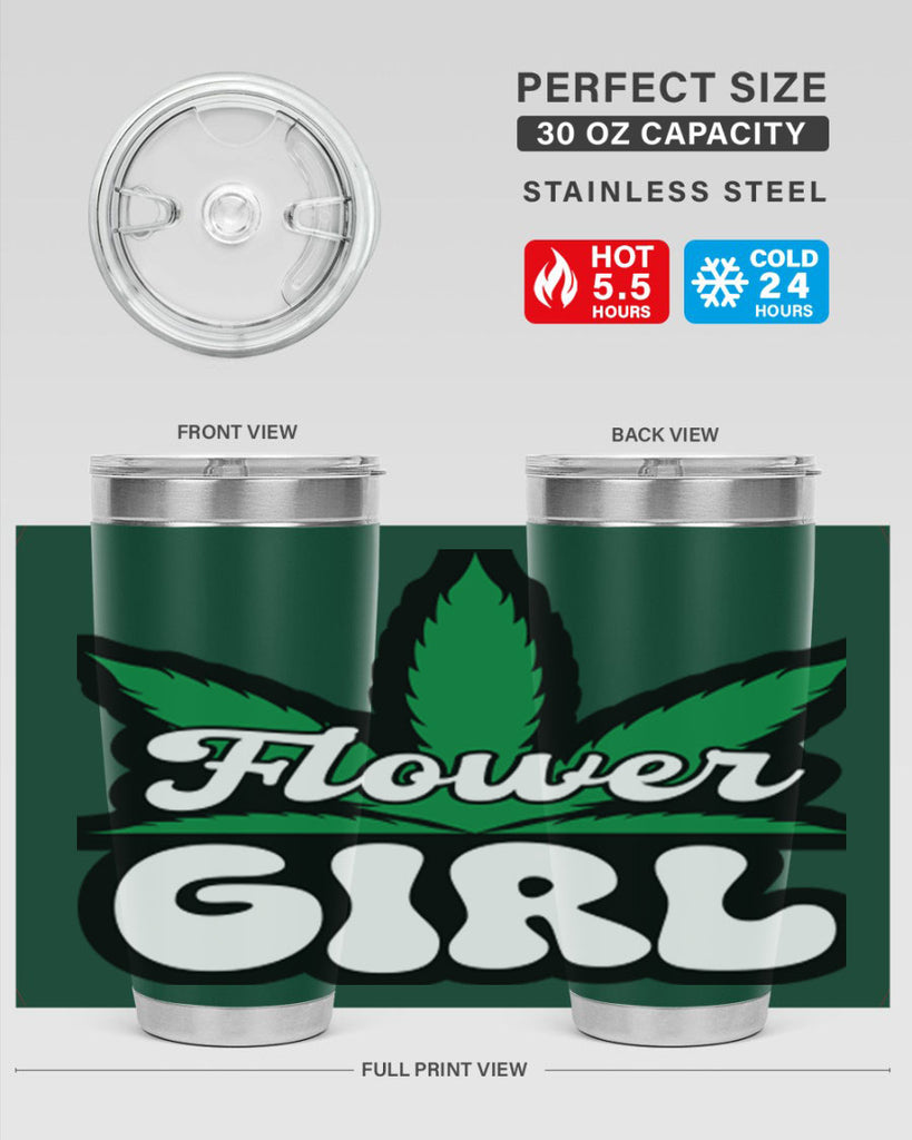 Flower girl 85#- marijuana- Tumbler