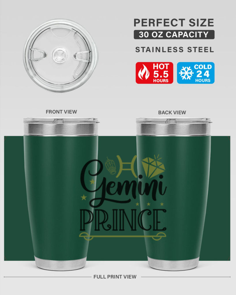 Gemini prince 229#- zodiac- Tumbler