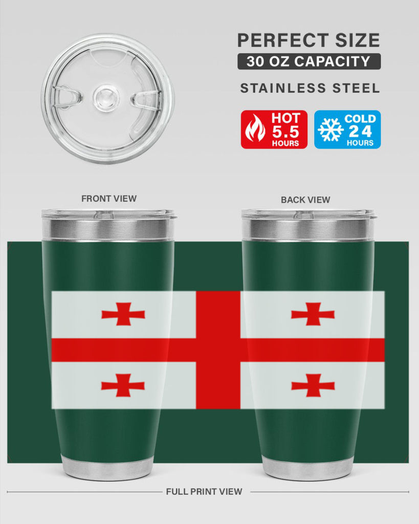 Georgia 134#- world flags- Tumbler