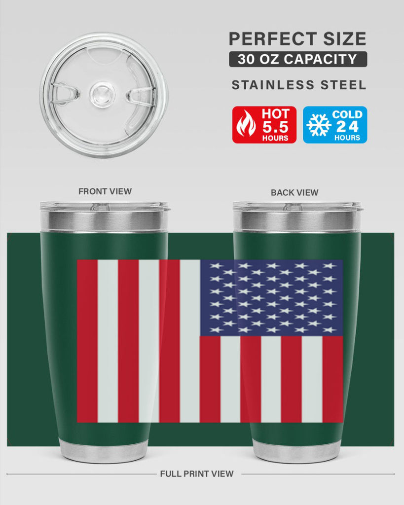 Grunge Flag 53#- Us Flags- Tumbler