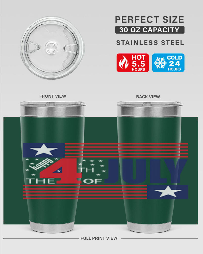 Happy th july Style 100#- Fourt Of July- Tumbler