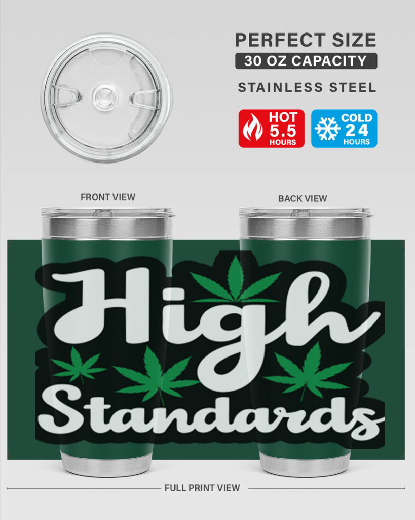 High standards 119#- marijuana- Tumbler