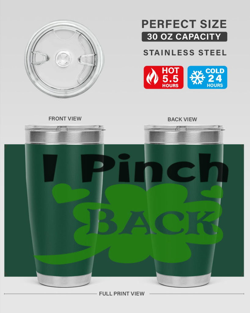 I Pinch Back Style 158#- St Patricks Day- Tumbler