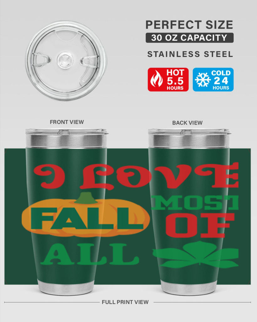 ILOVEFALLMOSTof 346#- fall- Tumbler