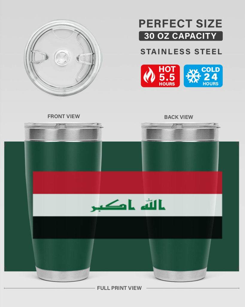 Iraq 118#- world flags- Tumbler