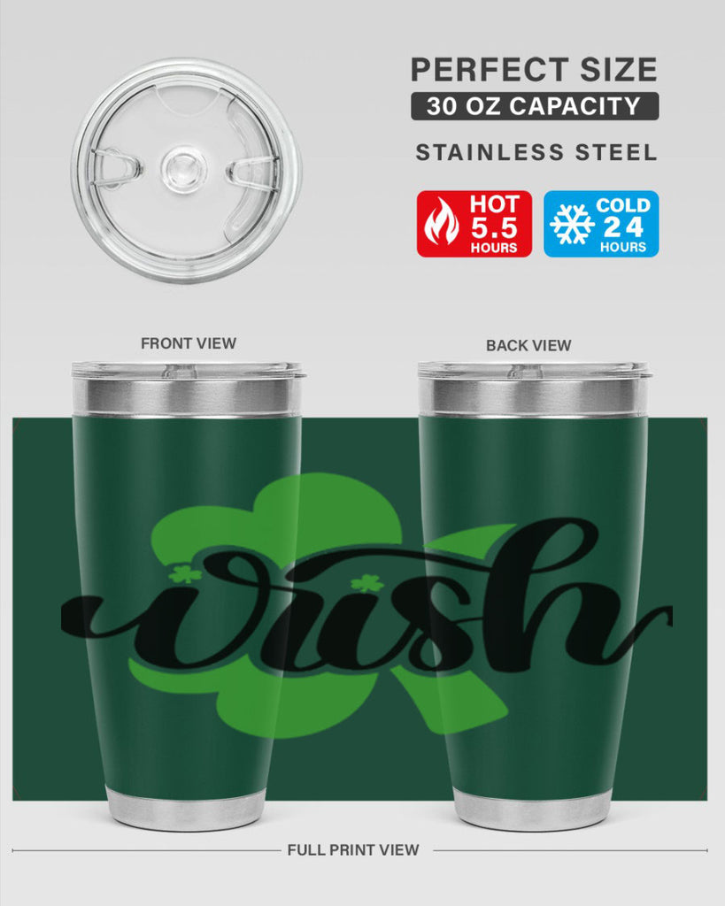 Irish Style 82#- St Patricks Day- Tumbler