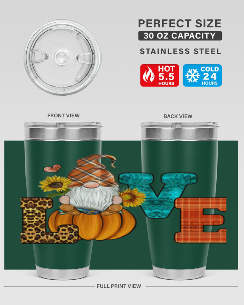 LOVEFallGnome 417#- fall- Tumbler