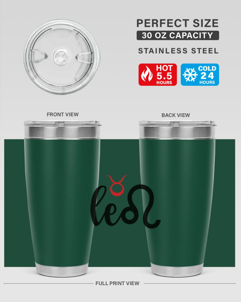 Leo 284#- zodiac- Tumbler