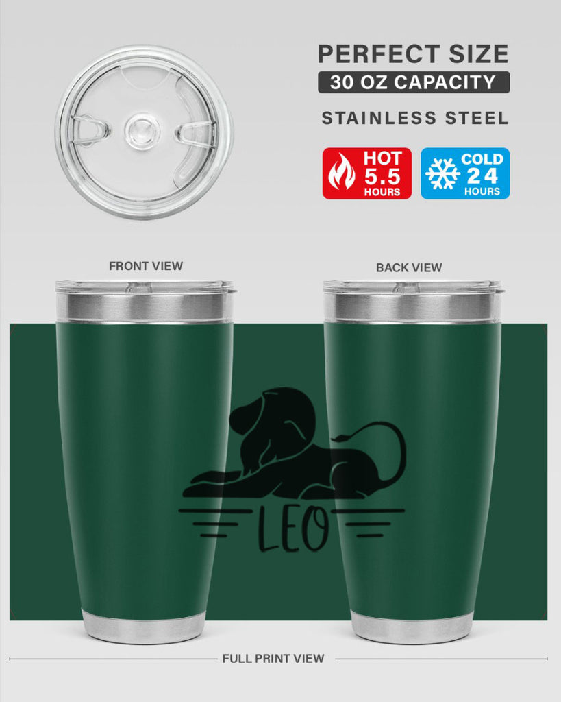 Leo 288#- zodiac- Tumbler