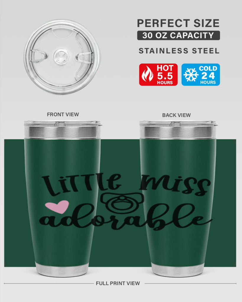 Little Miss Adorable Style 59#- baby- tumbler
