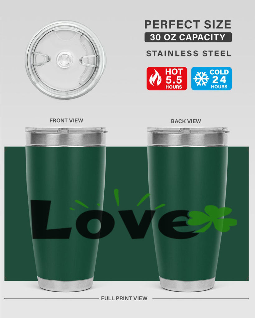 Love Style 152#- St Patricks Day- Tumbler