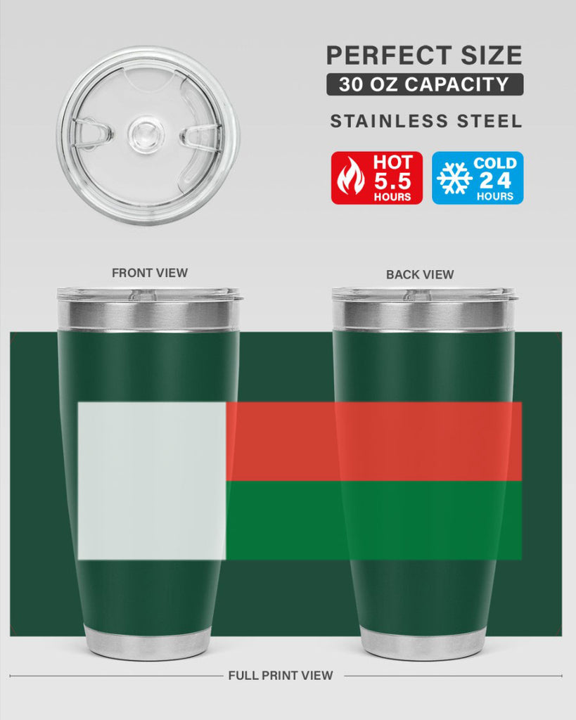 Madagascar 96#- world flags- Tumbler