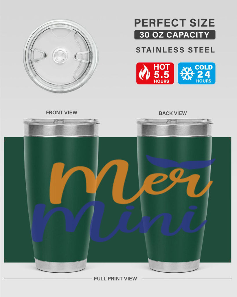 Mer Mini 337#- mermaid- Tumbler