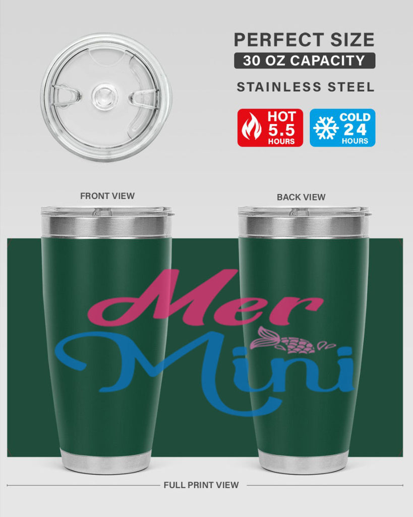 Mer Mini 340#- mermaid- Tumbler