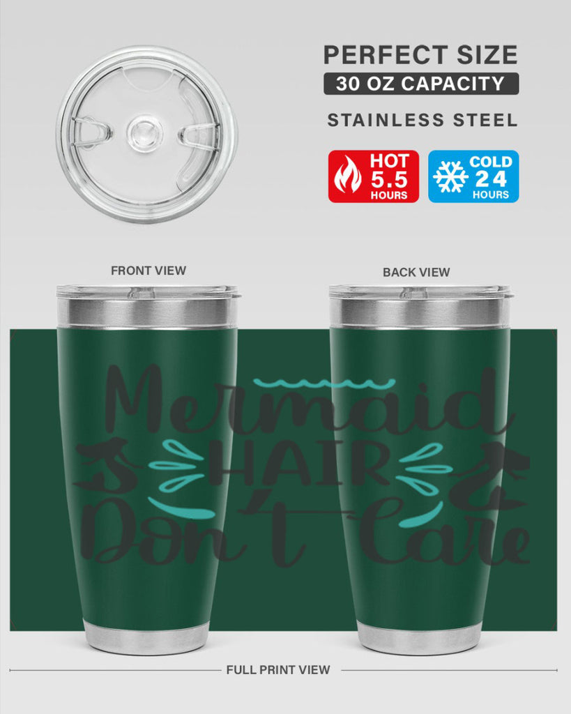 Mermaid Hair Don’t Care 359#- mermaid- Tumbler