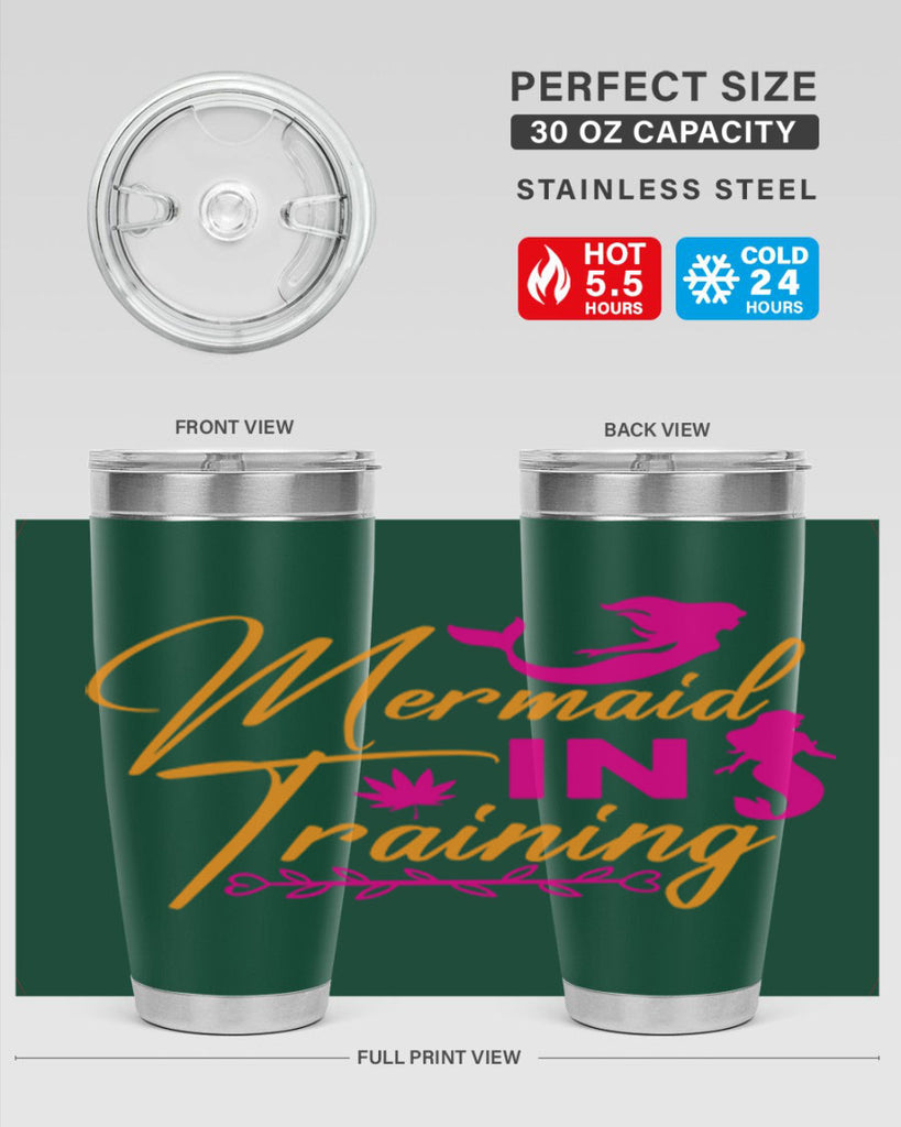 Mermaid In Training 362#- mermaid- Tumbler