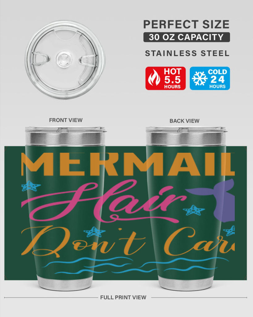 Mermaid hair dont care 414#- mermaid- Tumbler